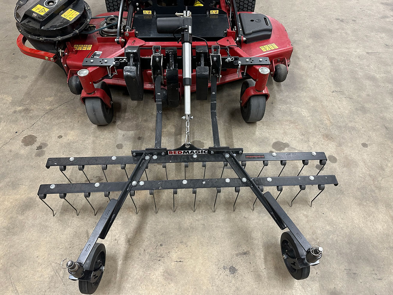 Toro timecutter dethatcher hot sale